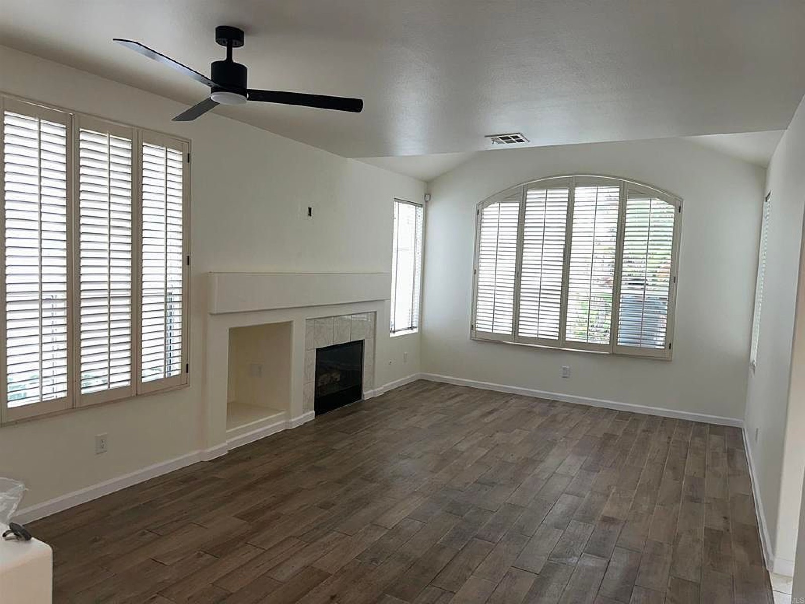 A dark, flat listing photo